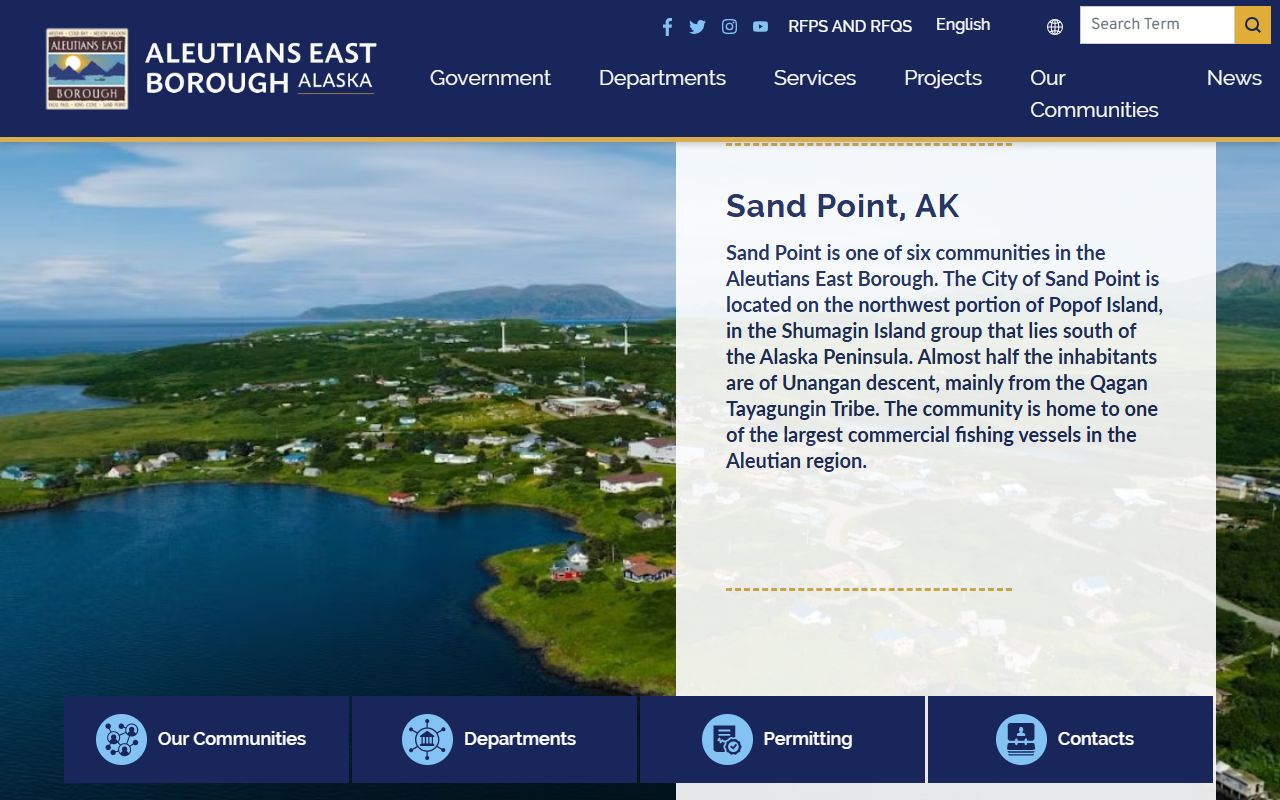 King Cove Residents Directory fallback image for Aleutians East Borough records