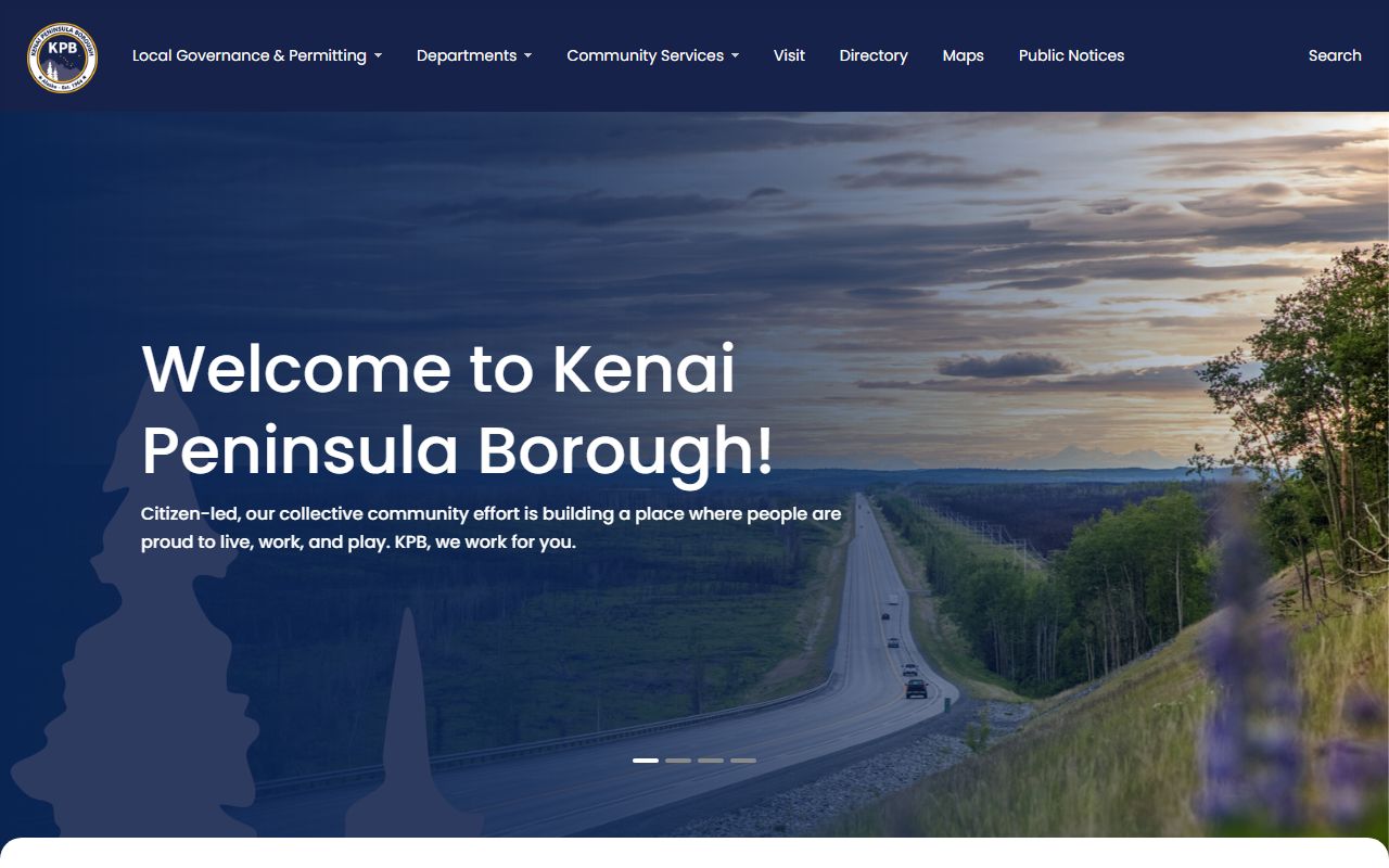 Kenai Peninsula Borough Residents Directory at the Kenai Peninsula Borough homepage