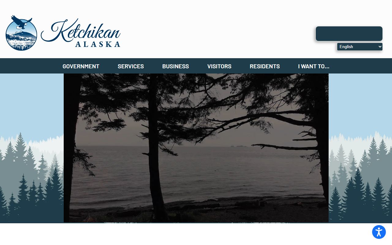 Ketchikan Gateway Borough Residents Directory view of the City of Ketchikan homepage