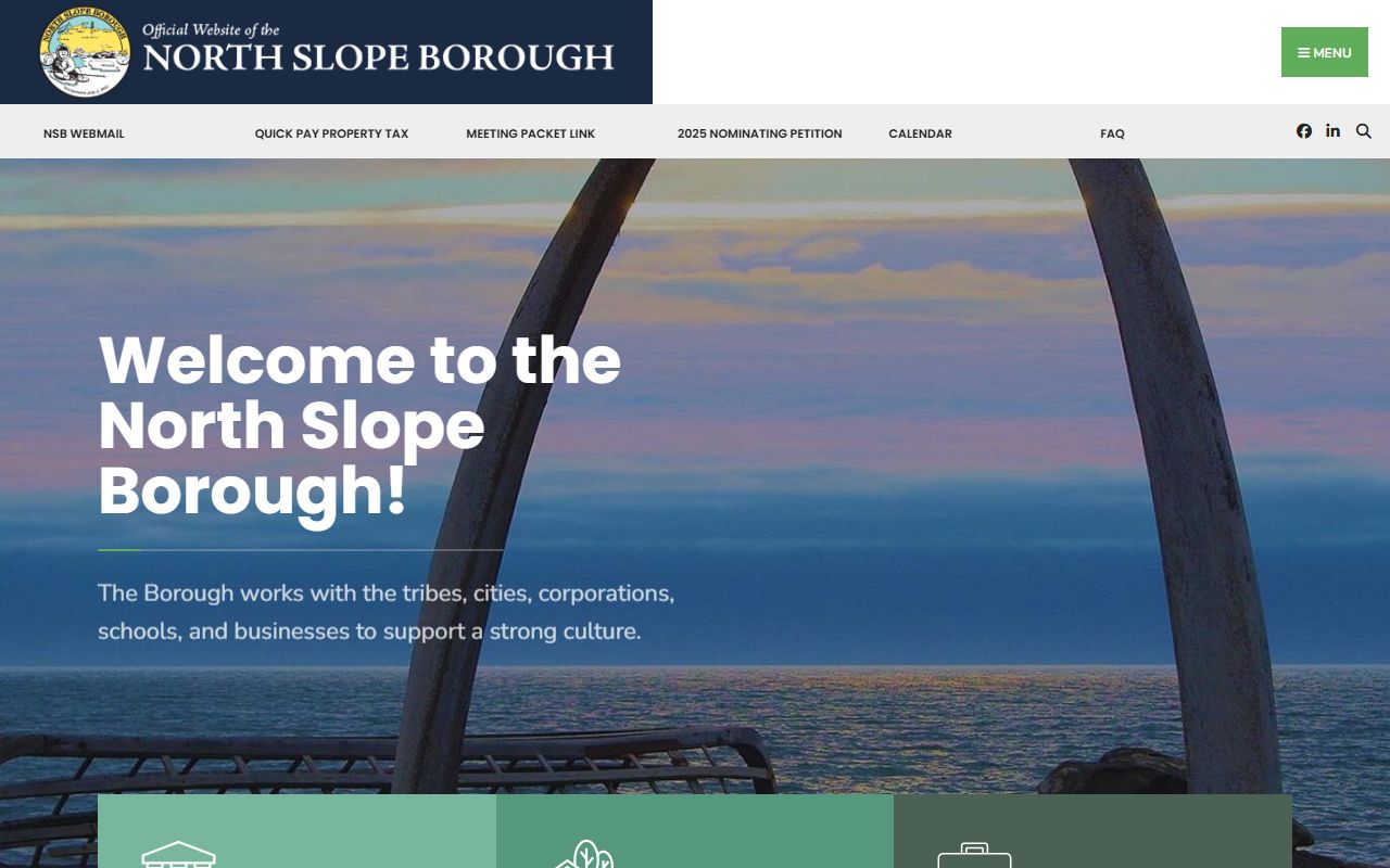 North Slope Borough Residents Directory borough image