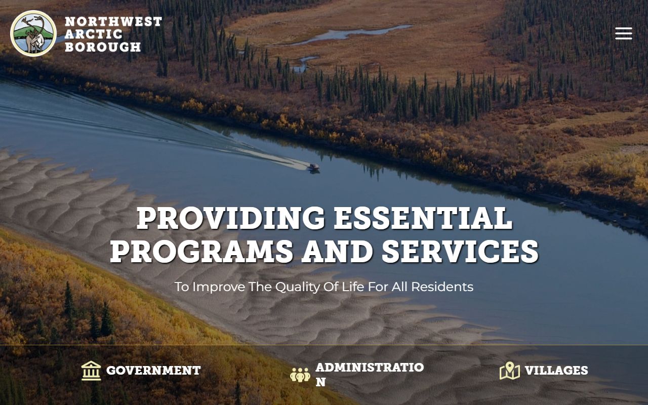 Kotzebue Residents Directory view of the Northwest Arctic Borough